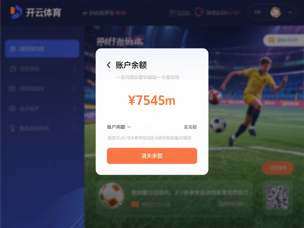 在开云体育这样的平台上，账户余额是用户参与活动的重